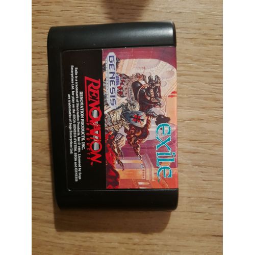 Tres Rare Sega Mega Drive Genesis Exile Mega Rare Version Genesis Complet Us