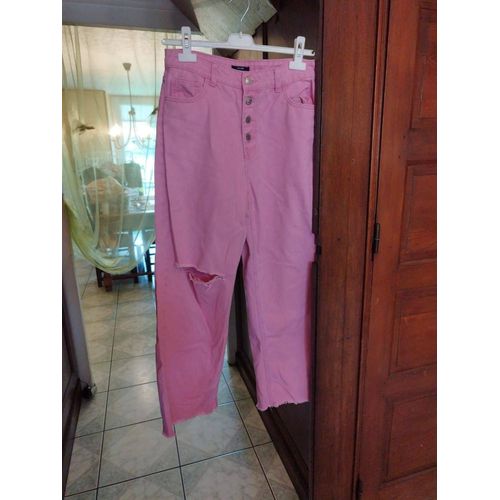 Jeans Mom Rose Kiabi Taille M/38