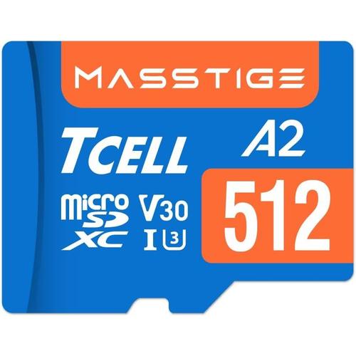 Carte Mémoire Microsdxc Avec Adaptateur A2, Uhs-I U3, V30, 4k, Carte Micro Sd, Lecture/Écriture Jusqu'à 170/125 Mo/S Microsd Pour Dji, Gopro, Insta360, Osmo Action Camera, Drone, Mavic-Marque Générale