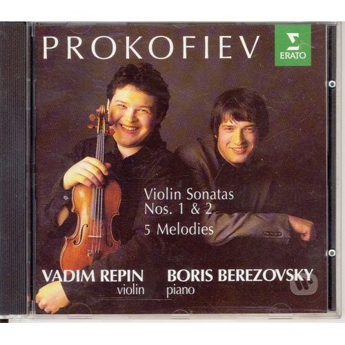 Sonates Pour Violon Et Piano Nos. 1 & 2, Melodies Repin, Violon & Berezovsky, Piano