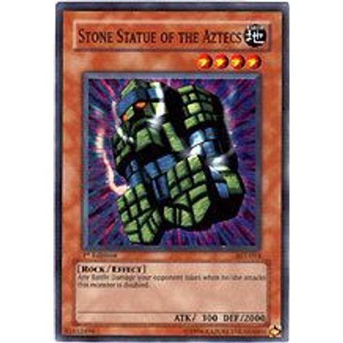 Yu-Gi-Oh! - Statue De Pierre Des Azteques En Fr 1 Ere Ed Ast-Fr014 - Carte En Super Rare