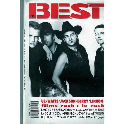 Best N° 245 : Spécial U2/Waits/Jackson/Berry/Lennon