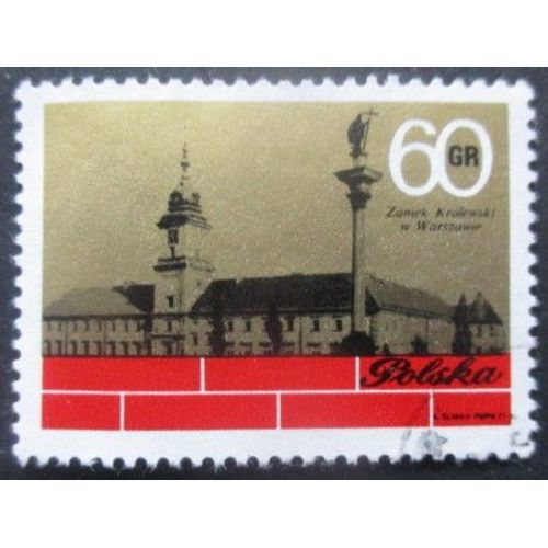 Pologne N°1965 Chateau De Varsovie Oblitéré