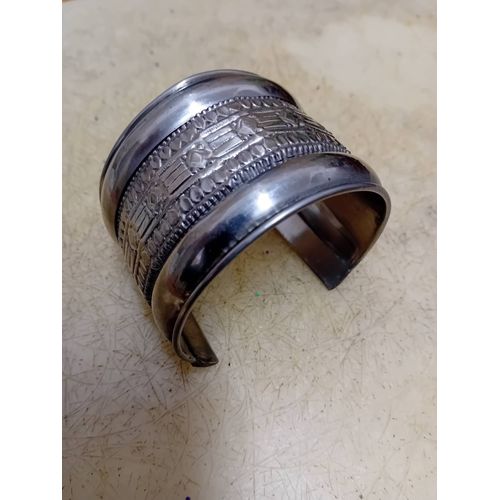 Bracelet En Métal Argenté