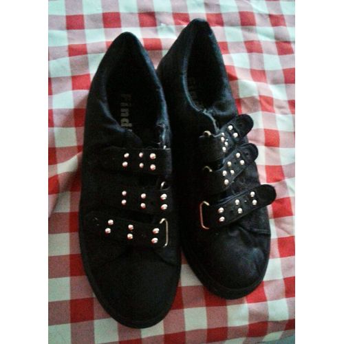 Baskets Noirs Velours Findlay Taille 37 ..