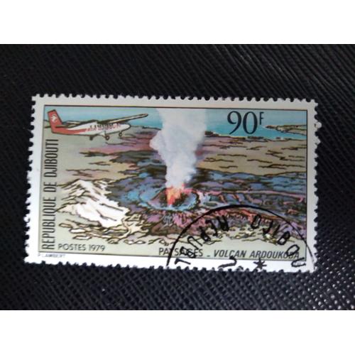 Timbre Djibouti Yt 498 Volcan 1979 ( 051208 )