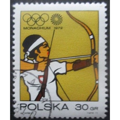 Pologne N°1996 Jeux Olympiques De Munich 1972 Oblitéré
