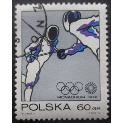 Pologne N°1998 Jeux Olympiques De Munich 1972 Oblitéré