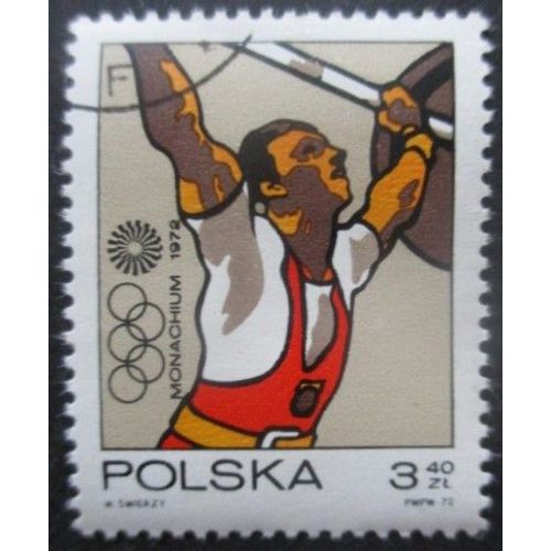Pologne N°2000 Jeux Olympiques De Munich 1972 Oblitéré