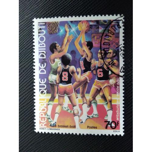 Timbre Djibouti Yt 509 Jeux Olympiques D'été De Moscou 1980 1979 ( 051208 )