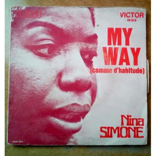 Nina Simone My Way (Comme D'habitude ) 45t