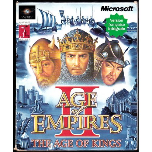 Ages Of Empires Ii The Age Of The Kings Pc - Big Box - Version Francaise (659556138035)
