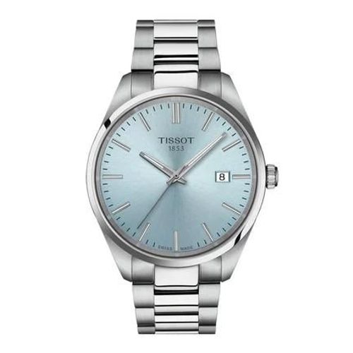 Montre Tissot Pr100 Acier Cadran Bleu Clair