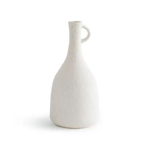 AM.PM - Vase bouteille en céramique mate, Fosca - Blanc