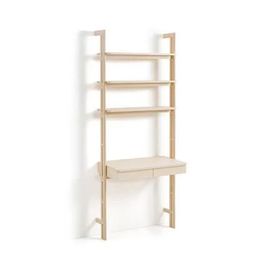 Am.Pm - Etagère + Bureau Modulable L85 Cm, Mesac - Naturel