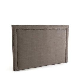 Am.Pm - Tête De Lit Cloutée Tissu Chiné H120 Cm, Kardly - Marron