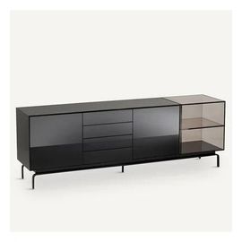 Am.Pm - Buffet Enfilade Noir Laqué, Oreko - Noir