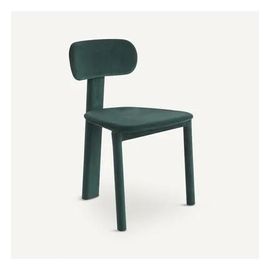 Am.Pm - Chaise Gainée De Velours, Design E.Gallina, Marais - Vert