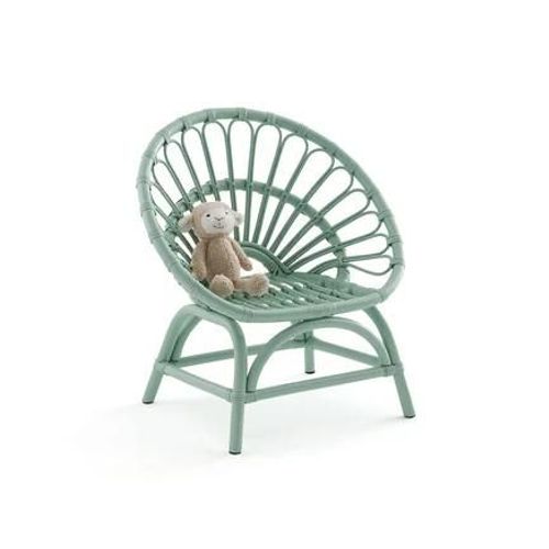 La Redoute Intérieurs - Fauteuil Enfant Rotin, Albin - Vert