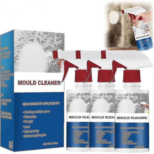 3x Nettoyant anti-moisissure efficace pour le spray anti-moisissure, nettoyant rapide et anti-moisissure Kr-ZZY