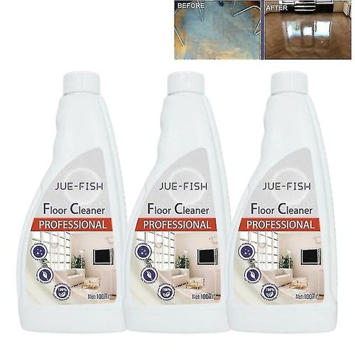 3pcs Nettoyant De Sol Pour Tous Les Robots Aspirateur Et Vadrouille, Solution Liquide De Nettoyage Des Sols Compatible Roborock & Omo Joint