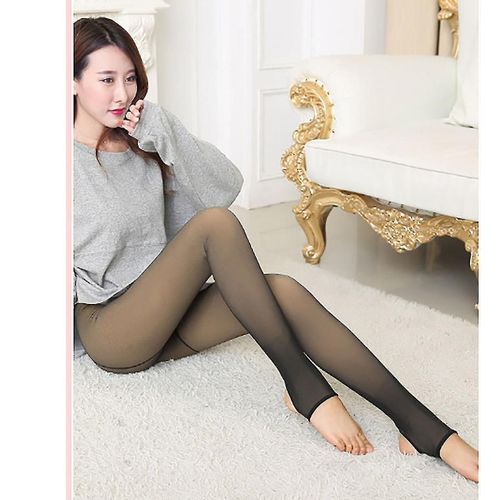 Femmes Velours Épaissir Collants Hiver Collants Chauds Collants Polaire Élastique Collants Taille Haute Corps Bas-Zzy