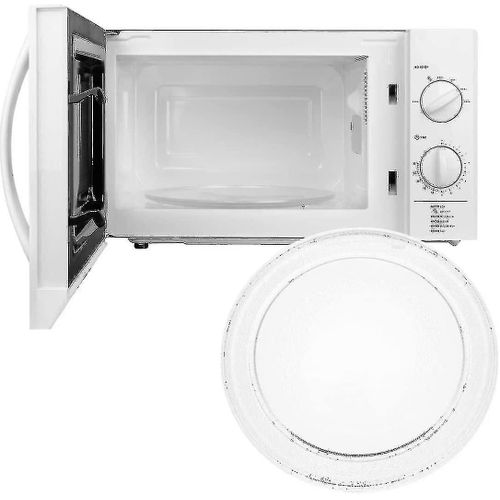 Plaque en verre universelle pour plateau tournant pour micro-ondes avec support, 245 mm/24,5 cm/9,65 pouces-ZZY