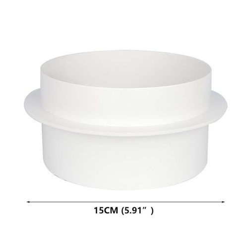 Amortisseur de Bchampionship pour canalisations en ligne,clapet anti-retour de ventilation,obturateur arrière droit de proximité,gril de ventilation domestique,cuisine, - Type 1PCS-15cm