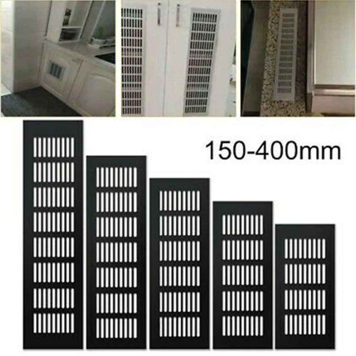 Grille d'aération rectangulaire pour armoire,couverture de ventilation pour climatiseur,décor de couverture de maison,délit,100mm,1 pièce - Type 100X150mm