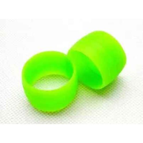 Bouchons En Silicone Pour Vélo De Route,1 Paire,Anti-Saut,Bande De Barre,Étanche,Degré D'usure,Sangle Extérieure,Anneau - Type Green