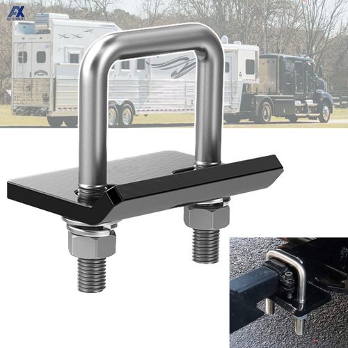 Stabilisateur Universel En U Anti-Hochet,Verrouillage,Pince De Serrage D'attelage Robuste,Coupleur D'amortisseur De Remorquage Pour Remorque,Camion,Supports De Vélo