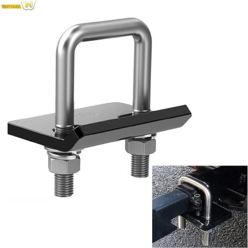 Stabilisateur Anti-Hochet Universel À 2,2 En U,Verrouillage Rapide,Tendeur D'attelage,Pince,Amortisseur De Remorquage,Couremplaçant Pour Remorque,Camion,Porte-Vélos