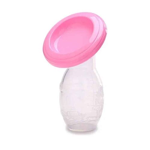 Tire-Lait Manuel En Silicone Pour L'alimentation Du Bébé,Collecteur De Sein Partenaire,Ration Automatique,Pompes À Lait Maternel,Pp,Sans Bpa - Type Rose