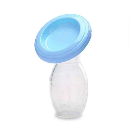 Tire-Lait Manuel En Silicone Pour L'alimentation Du Bébé,Collecteur De Sein Partenaire,Ration Automatique,Pompes À Lait Maternel,Pp,Sans Bpa - Type Blue