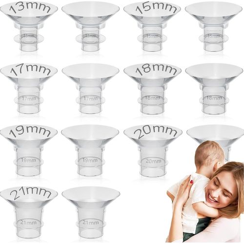 Inserts De Glutge Pour Tire-Lait Portable,Bouclier De 24mm,Compatible Avec Momcozy,Ximyra,Youha,Etc., - Type 7size-14pcs