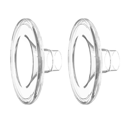 Youha-Tire-Lait Électrique En Silicone Souple De Qualité Alimentaire,Accessoire De Remplacement,Connecteur Portable,Ins,2 Pièces - Type 24mm Breast Shield