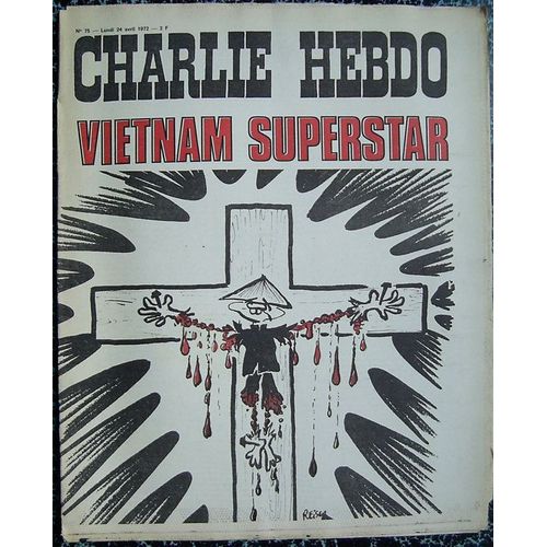 Charlie Hebdo N° 75 : Vietnam Superstar  -  Reiser