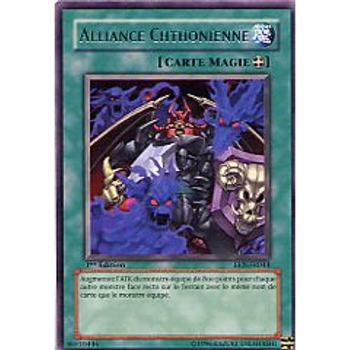 Alliance Chthonienne En Fr 1 Ere Ed  Een-Fr044 Carte En Rare