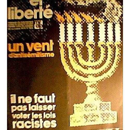 Droit Et Liberté N° 384 : Un Vent D'antisémitisme