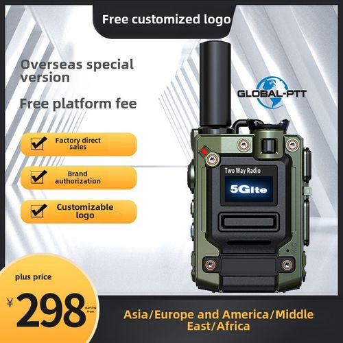 Source K300 Global Global-ptt Interphone National 5000km 4G Carte reseau publique Vente en gros d'usine, Couleurs: Europe et Amerique