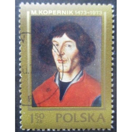 Pologne N°2077 Nicolas Copernic Oblitéré