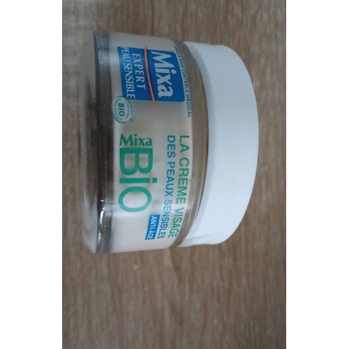 La Crème Visage Des Peaux Sensibles Anti-Ages Mixa Bio 