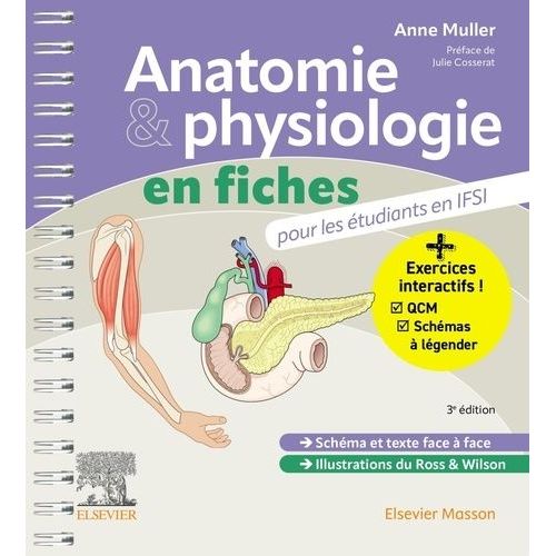 Anatomie Et Physiologie En Fiches Pour Les Étudiants En Ifsi