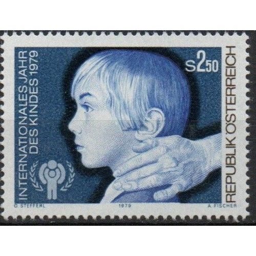 Autriche Timbre Protection De L' Enfance