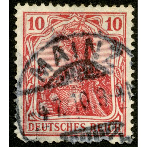 Timbre Oblitéré Deutsches Reich, 10