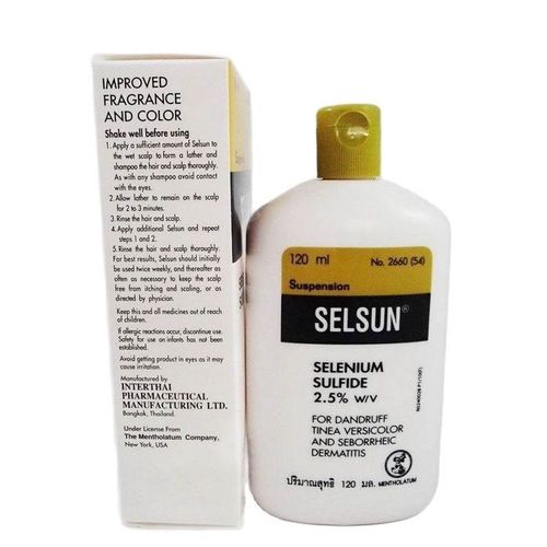 120ml Selsun Shampooing Anti-Pelliculaire Dermatite Fongique Perte De Cheveux 
