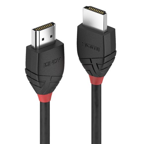 LINDY Câble HDMI High Speed, Black Line, 5m