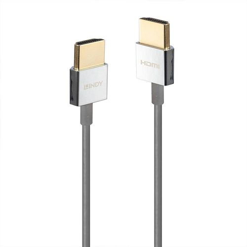 LINDY Câble HDMI Ultra High Speed Slim, 0.5m