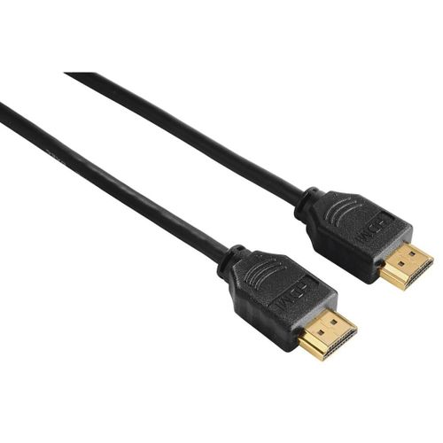 Hama Câble HDMI¿ grande vitesse, conn. mâle - mâle, Ethernet, doré, 1,5 m