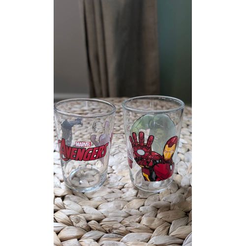 Lot 2 Verres Marvel Avengers